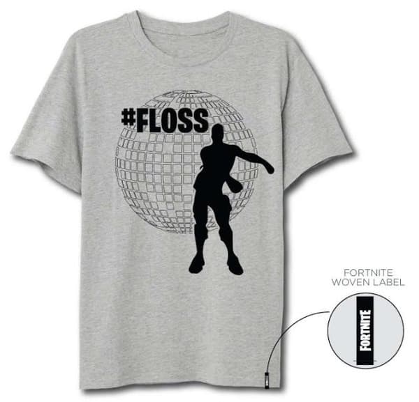 Fortnite - Floss grå T-shirt - XL