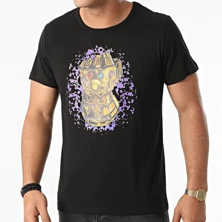 Marvel - "Infinite Gauntlet" svart T-shirt för män - L
