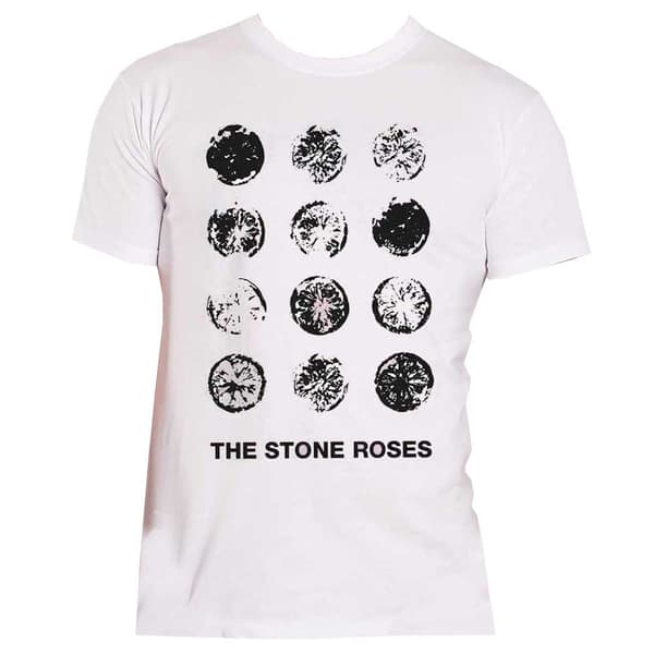 The Stone Roses Lemons Grid T Shirt