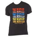 Miniatyrbild 3 av 4: The Beatles T Shirt Colour Wave Band Logo Official Unisex Black