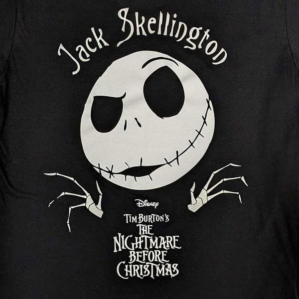 The Nightmare Before Christmas HI-Build Jack Head Official Unisex Black