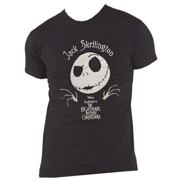 The Nightmare Before Christmas HI-Build Jack Head Official Unisex Black