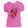 Miniatyrbild 3 av 4: The Rolling Stones T Shirt Hackney Diamonds Painted Tongue Official Unisex Pink