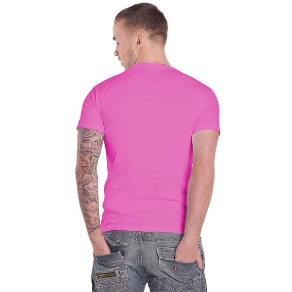 The Rolling Stones T Shirt Hackney Diamonds Painted Tongue Official Unisex Pink