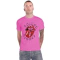 Miniatyrbild 1 av 4: The Rolling Stones T Shirt Hackney Diamonds Painted Tongue Official Unisex Pink