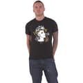Miniatyrbild 1 av 4: Pink T Shirt Ladies Gold Metalic Paint Logo T shirt