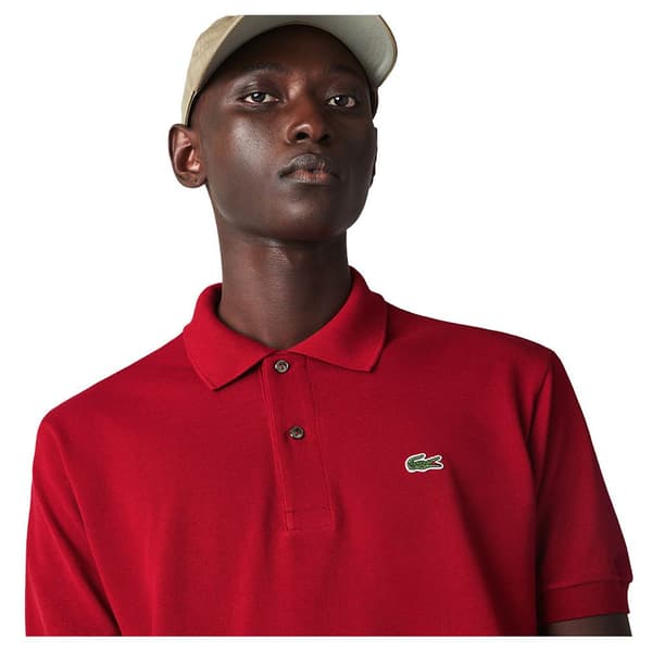 Lacoste Lyhythihainen Poolopaita Best Punainen M Mies
