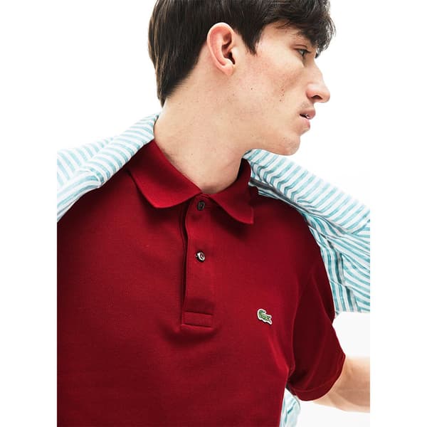 Lacoste Lyhythihainen Poolopaita Best Punainen M Mies