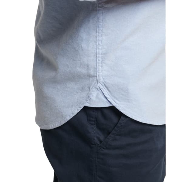 Superdry Lang ærmet Skjorte Cotton Oxford Blå L Mand