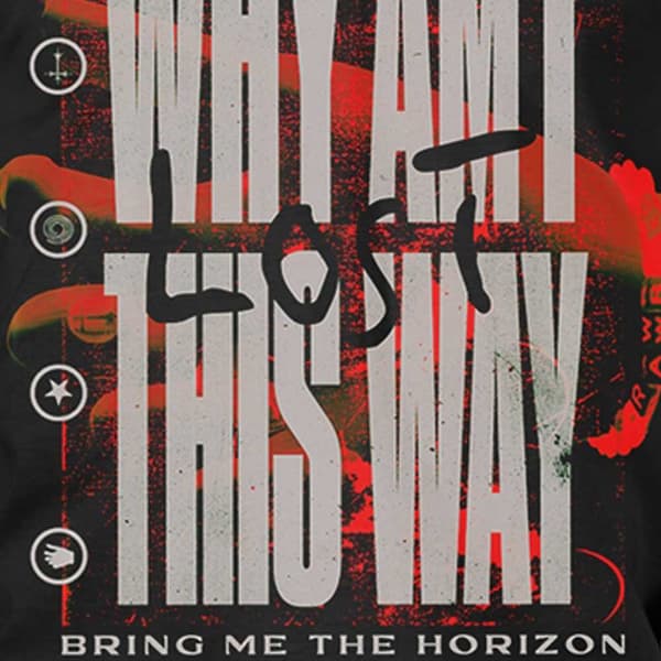 Bring Me The Horizon T Shirt Why Am I This Way Band Logo Official Mens Black