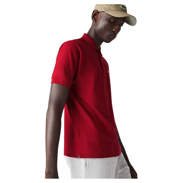 Lacoste Lyhythihainen Poolopaita Best Punainen L Mies