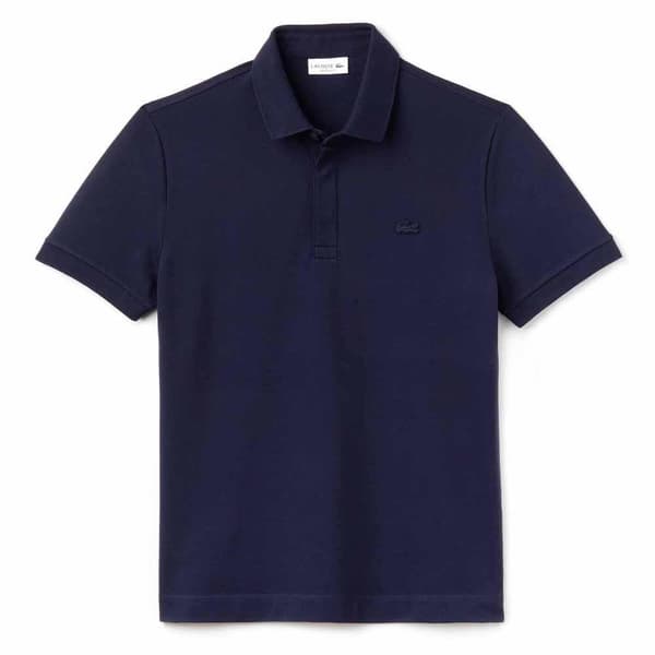 Lacoste Lyhythihainen Poolopaita Paris Regular Fit Stretch Cotton Piqué Sininen 6XL Mies