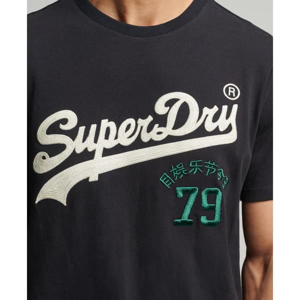 Superdry T-shirt Vintage Vl Interest Svart S Man