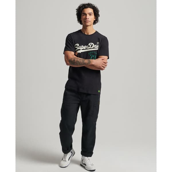 Superdry T-shirt Vintage Vl Interest Svart S Man