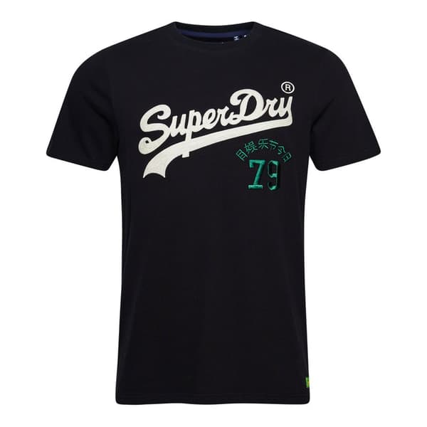 Superdry T-shirt Vintage Vl Interest Svart S Man