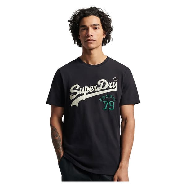 Superdry T-shirt Vintage Vl Interest Svart S Man