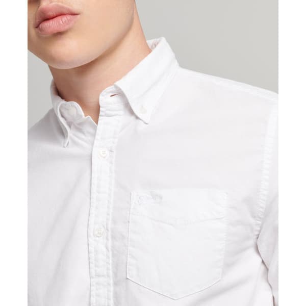 Superdry Pitkähihainen Paita Cotton Oxford Valkoinen XL Mies