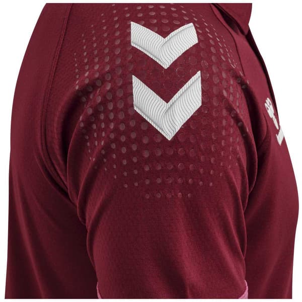 Hummel Lyhythihainen Poolopaita Lead Functional Punainen 2XL Mies