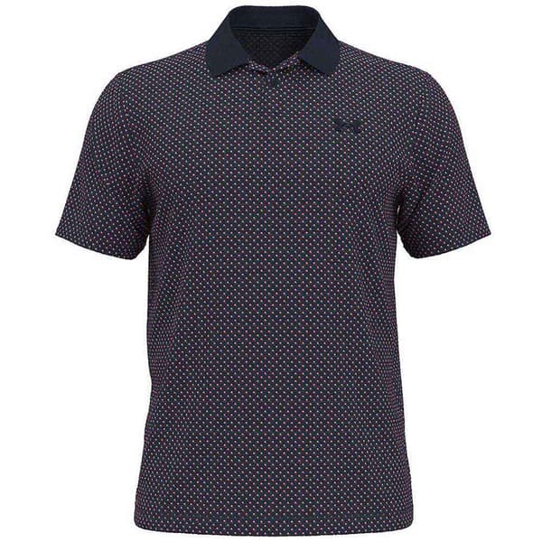 Under Armour Golf Kortärmad Piké Performance 3.0 Printed Blå S / Regular