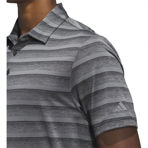 Adidas Lyhythihainen Poolo 2 Color Stripe Harmaa L