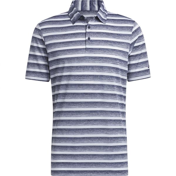 Adidas Kortärmad Piké 2 Color Stripe Blå L
