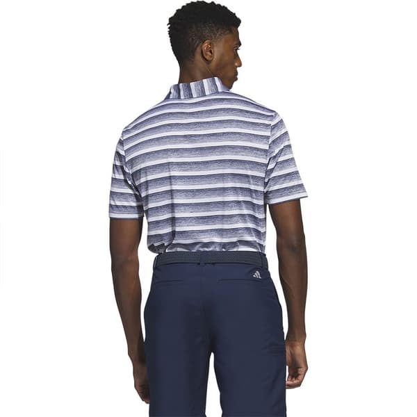 Adidas Kortärmad Piké 2 Color Stripe Blå L