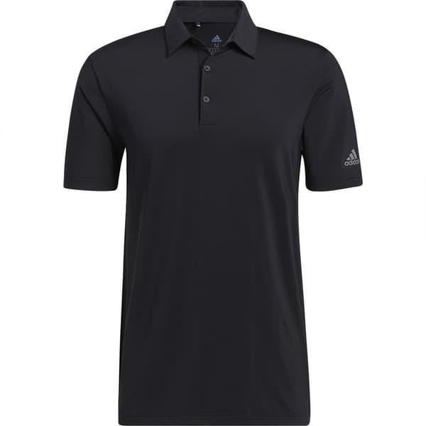 Adidas Kortærmet Polo Ultimate 365 Solid Sort XS