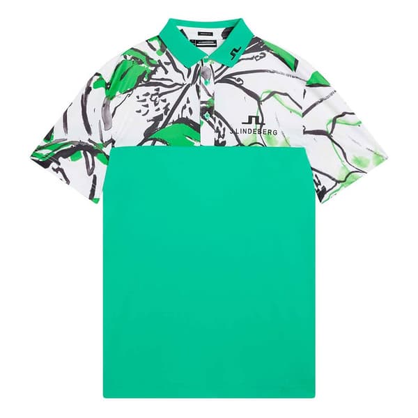J.lindeberg Kortärmad Piké Jeff Masters Grönt 2XL