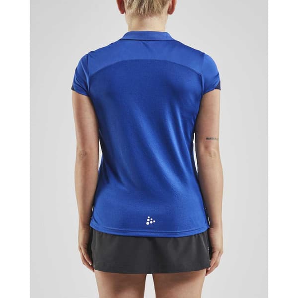 Craft Kortærmet Poloshirt Pro Control Impact Blå L Kvinde