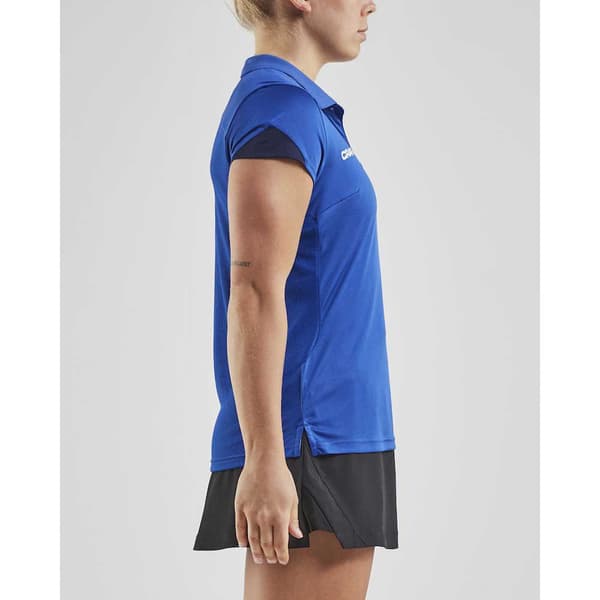 Craft Kortærmet Poloshirt Pro Control Impact Blå L Kvinde