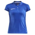 Miniatyrbillede 1 af 5: Craft Kortærmet Poloshirt Pro Control Impact Blå L Kvinde
