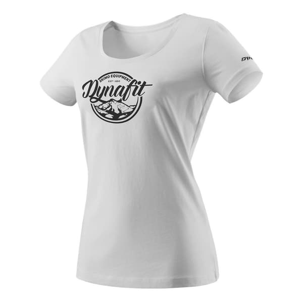 Dynafit Kortärmad T-shirt Graphic Vit DE 36 Kvinna