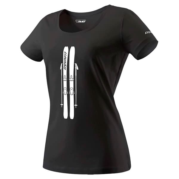 Dynafit Kortärmad T-shirt Graphic Svart DE 38 Kvinna