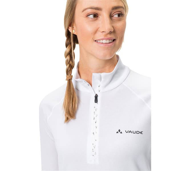 Vaude Långärmad T-shirt Larice Lighii Vit 38 Kvinna