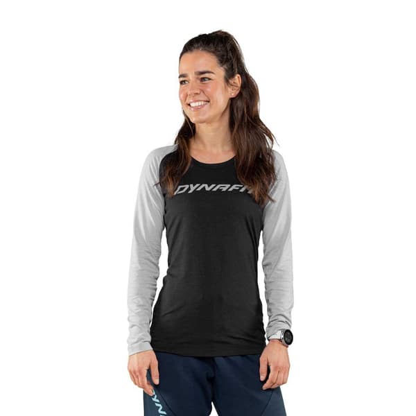 Dynafit Langærmet T-shirt 24/7 Grå S Kvinde