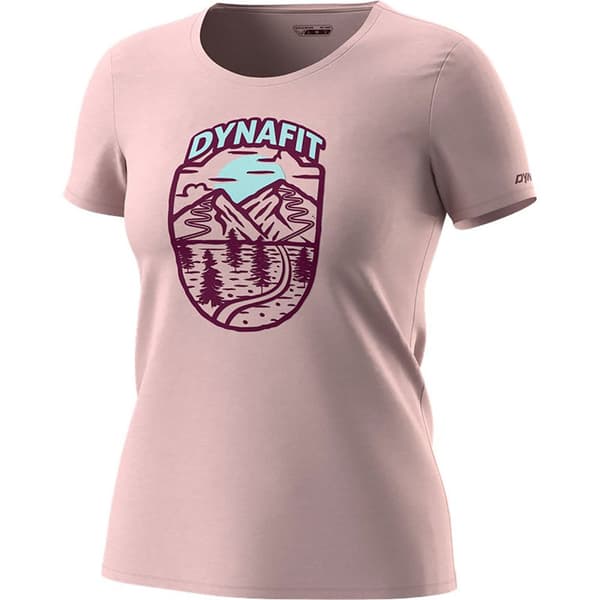 Dynafit Kortärmad T-shirt Graphic Rosa DE 38 Kvinna