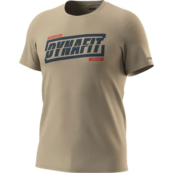 Dynafit Kortärmad T-shirt Graphic Brun M Man