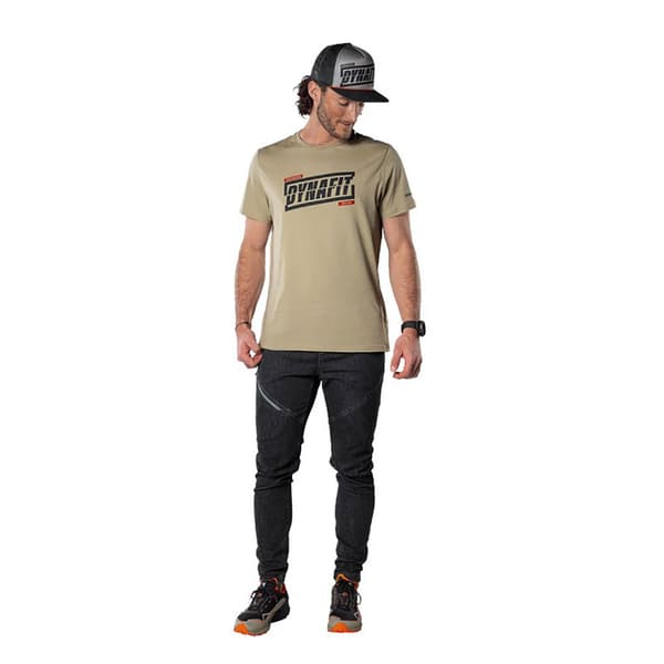 Dynafit Kortärmad T-shirt Graphic Brun L Man