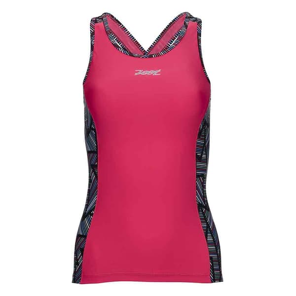 Zoot Ærmeløs Jersey Performance Tri Crossback Rosa XS Kvinde