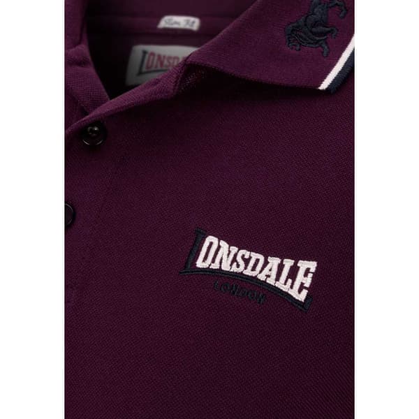Lonsdale Lyhythihainen Poolo Lion Sininen S Mies