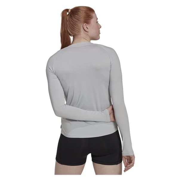 Adidas Långärmad T-shirt Hilo Grå XS Man