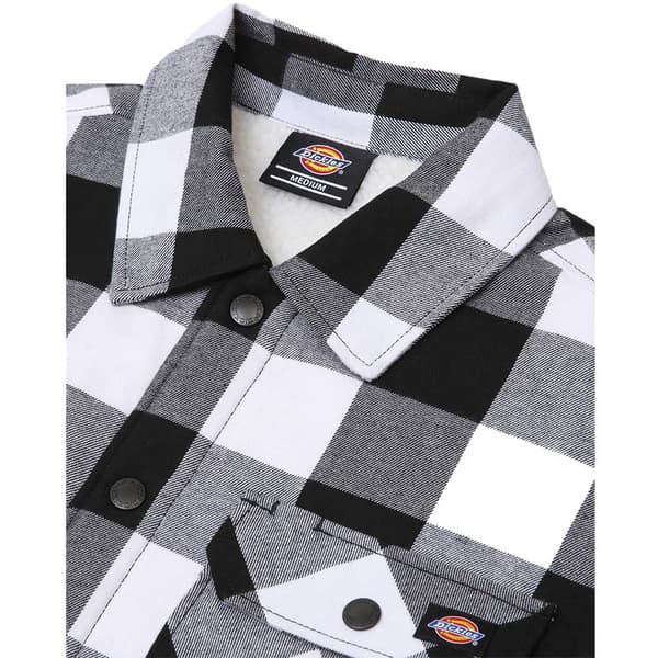 Dickies Foret Skjorte Sherpa Sacramento Hvid,Grå S Mand