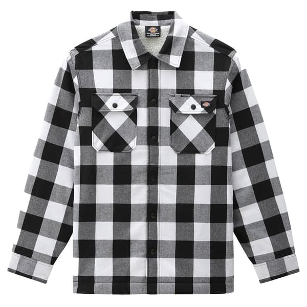 Dickies Foret Skjorte Sherpa Sacramento Hvid,Grå S Mand