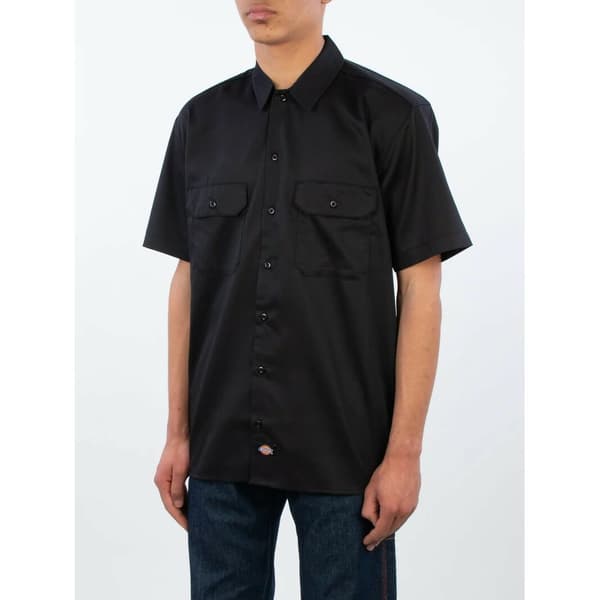 Dickies Kortärmad Tröja Work Svart S Man