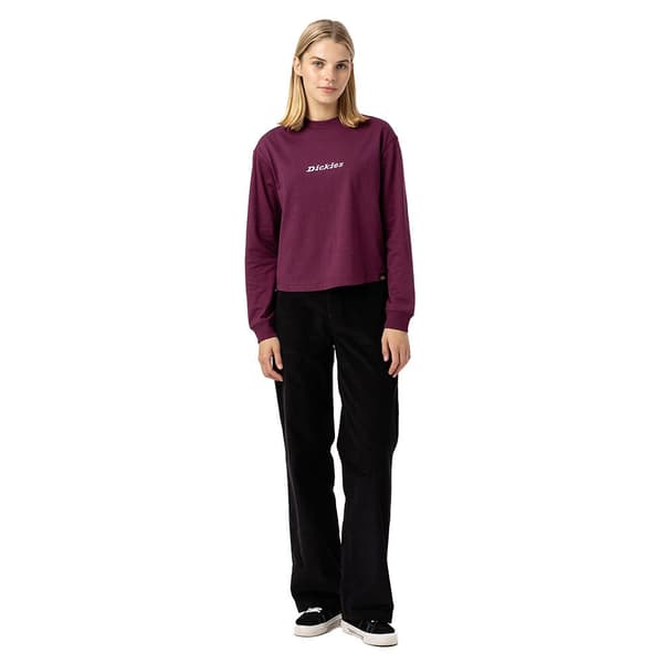 Dickies Pitkähihainen T-paita Loretto Violetti S Nainen