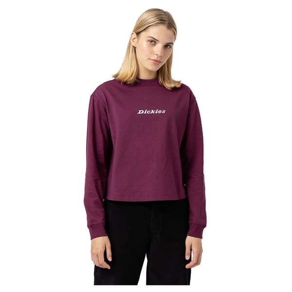 Dickies Pitkähihainen T-paita Loretto Violetti S Nainen