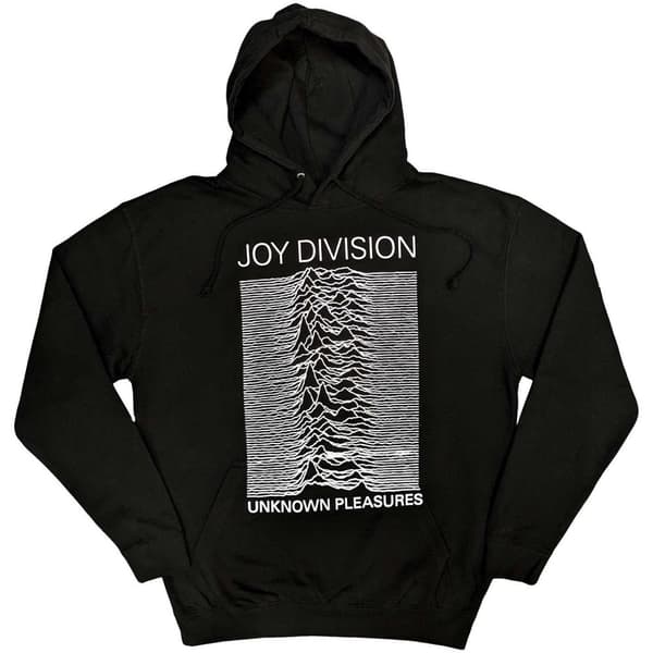 Joy Division Unisex Pullover Hoodie: Unknown Pleasures FP (XX-Large)