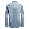 Miniatyrbillede 4 af 8: Jack & Jones Lang Ærmet Skjorte Essential Sheridan Blå L Mand