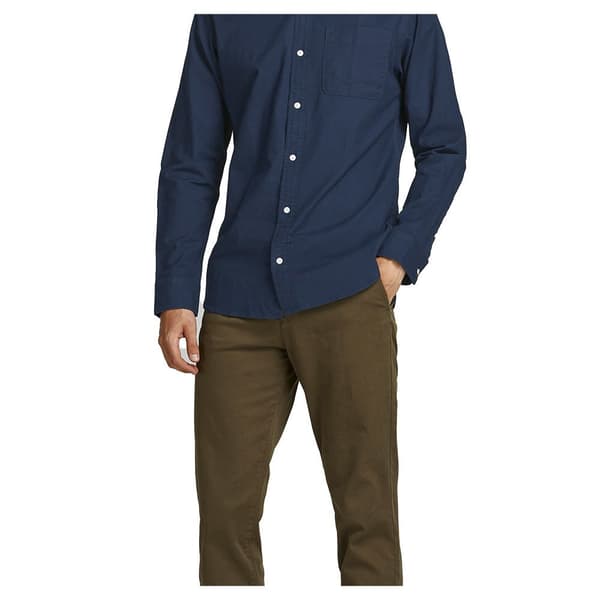 Jack & Jones Långärmad Tröja Blubrook Oxford Blå 2XL Man
