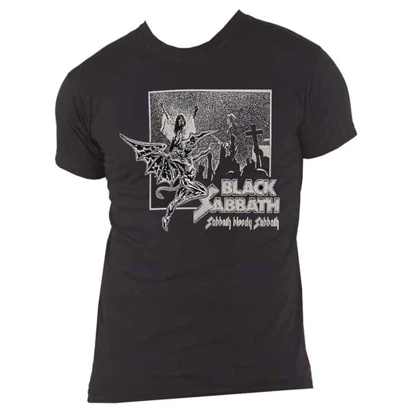 Black Sabbath T Shirt Bloody Sabbath Band Logo Official Mens Black